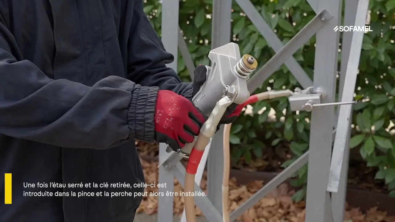 Sofamel — Dispositif de mise à la terre et de court-circuit PATL-3MPS/9510