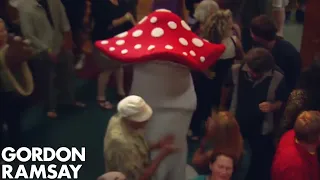 Gordon Becomes Furious at Crazy Hippie Party Hotel Hell