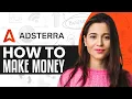 Adsterra Affiliate Program Tutorial 2025 | How To Make Money From Adsterra