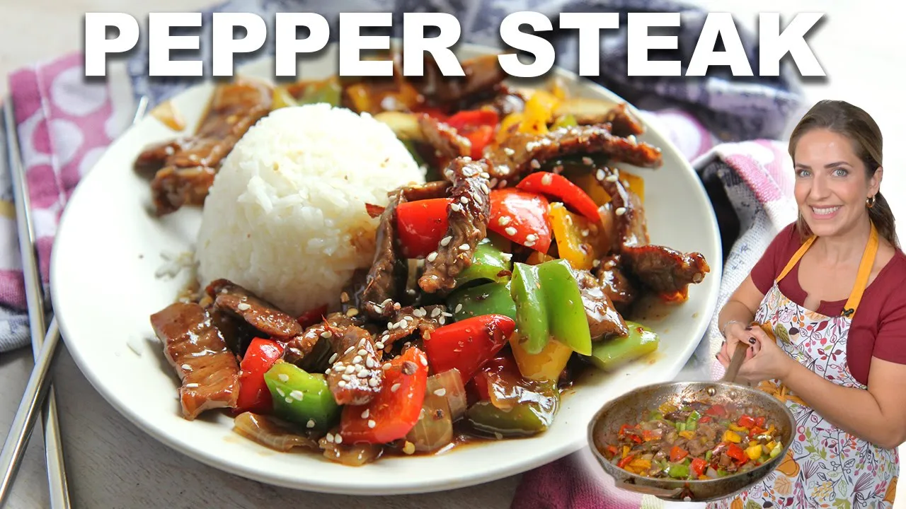 Pepper Steak - 15 Minute Recipe   Better Than Takeout!