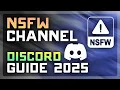 How to Make an NSFW Channel on Discord Age-Restricted Channel Setup Tutorial 2025