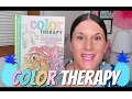 ADULT COLORING BOOKS Color Therapy