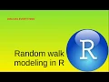 Random walk modeling in R Stochastic processes - Part 1