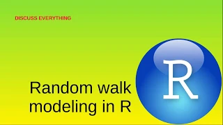 Random walk modeling in R Stochastic processes - Part 1