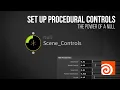 Use a Null to Control Your Whole Scene in Houdini