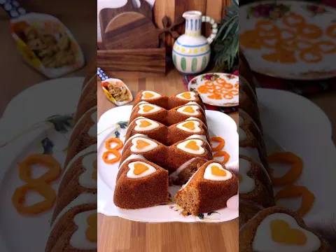 كيكة الجزر الشتوية طعم من عالم الخيال 😋#اكسبلور #كيك #سريع #طبخ #اكسبلور