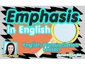 Emphasis in English English Pronunciation Lesson