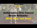 Thiago Serra - Optimization over Trained Neural Networks Going Large with Gradient-Based Algorithms