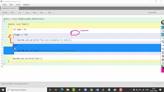 Class 10th ICSE Conditional Constructs In JAVA Chapter 8 Part 1