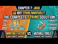 Chapter 7 Everything you should know about String StringBuffer StringBuilder immutability