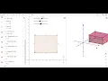 Create cuboid with L B H sliders on Geogebra Find LSA and TSA 3D Geometry