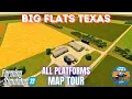 BIG FLATS TEXAS - Map Tour