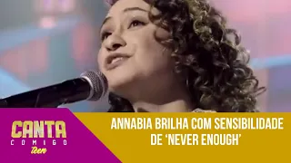Annabia brilha com sensibilidade de ‘Never Enough’ e inspira coro de 100 jurados na repescagem