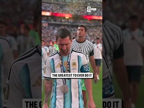 Lionel Messi announces his retirement from international soccer 🇦🇷 #messi #soccer