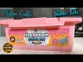Alyssa Crafts Ice Cream Slime Kit Unboxing Making and Review