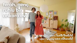 Nostaljik Bir Ankara Apartmanında Ferah, Aydınlık, Genç Bir Ev