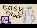 Paper Cutout Stop Motion Effects After Effects Tutorial