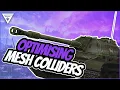 How to Optimise Mesh Colliders Unity Tutorial