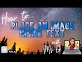 Add an Image to Text in Pixlr E