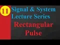 Rectangular Pulse Basics Function Graph Examples in Signals Systems