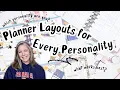 Planner Layouts for Every Personality Type Find Your Perfect Planning Style