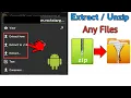 Lagu How to Extract or Unzip Any Files on Android in 2025
