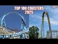 Lagu Top 100 Roller Coasters in the World in 2025 (Part 1) | Spots 51-100