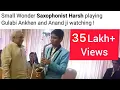 Download Lagu Gulabi Aankhe jo teri dekhi... HARSH BHAVSAR playing Saxophone instrumental with Anandji sir