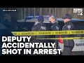Whatcom County deputy injured by accidental gunfire during arrest