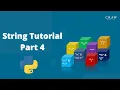 String Tutorial Part 4 In Python Programming Training Craw Security