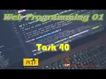 Web Programming 1 Task 40 Java Institute Rashintha Jerom