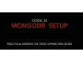 node js mongodb tutorial