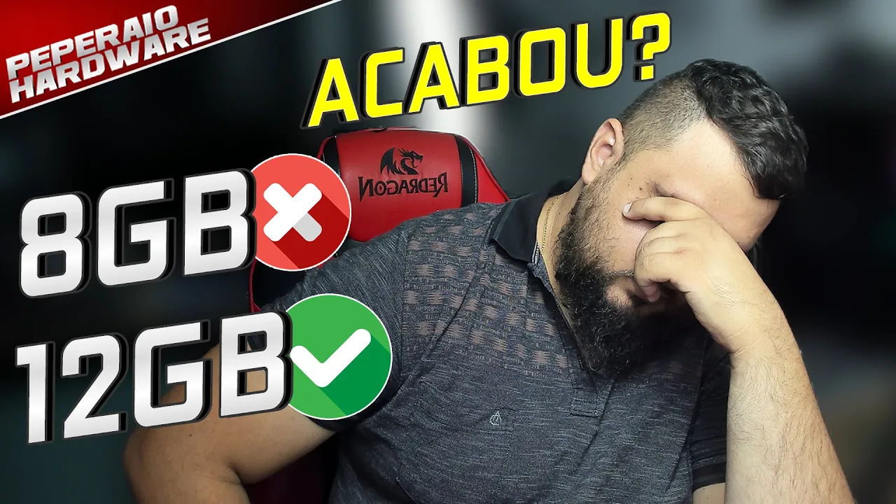 FIM DAS PLACAS DE 6GB E 8GB VRAM?