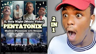 Download Pentatonix - O, Holy Night /Shallow - Pentatonix (Live Stream) | First Time Reaction MP3