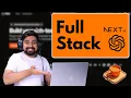Build a full stack project with NextJS and AI integration