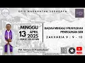 Download Lagu Ibadah Minggu I Prapaskah (Peneguhan SIDI) , 13 April 2025