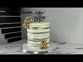 Simple cake for a man