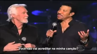 KENNY ROGERS \u0026 LIONEL RICHIE - LADY-  LEGENDADO EM PORTUGUÊS BR