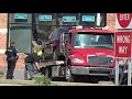 A Car Crashes Through The Front Window At The UPS Store On Michigan Ave Dearborn Michigan