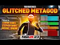 THIS GLITCHED METAGOD BUILD WILL BREAK NBA 2K23 BEST DEMIGOD BUILD FOR GOING AGAINST COMP NBA 2K23
