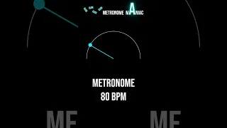 METRONOME 80 BPM Shorts  METRONOME 80 BPM Shorts