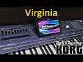 Lagu KORG Pa5X Musikant - Virginia (Model MT), cover, style Virginia 2012 from MegaMusic pack, disco polo