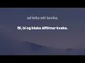 Bí, Bí og Blaka – Icelandic Lullaby (with lyrics)