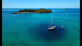 We Anchor Over a Blue Hole & Explore An Uninhabited Island | Sailboat Story 125
