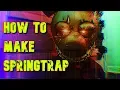 SpringTrap Costume Tutorial - Part 1