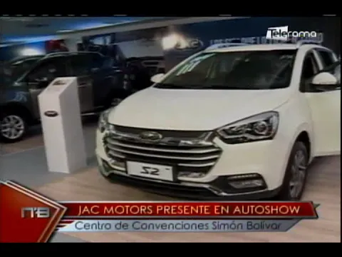 JAC Motors presente en Autoshow Centro de Convenciones Simón Bolívar