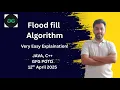Flood fill Algorithm GFG POTD 12 April 2025 JAVA C