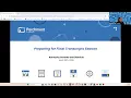 Final Transcripts Parchment Webinar 2026