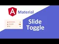 Angular Material Slide Toggle Angular Material Tutorial 25