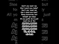 APT. | Apateu Lyric Status Video | ROSÉ \u0026 Bruno Mars | apt lyrics #lyrics #trending #new #viralsong